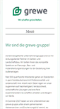 Mobile Screenshot of grewe-gruppe.de