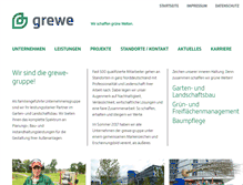 Tablet Screenshot of grewe-gruppe.de